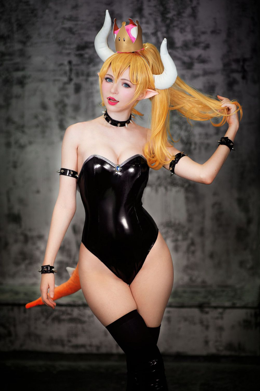 ŮNo.Peach  µ׿ͼ [Coserͼ] milkyBowsette/10P P.1 