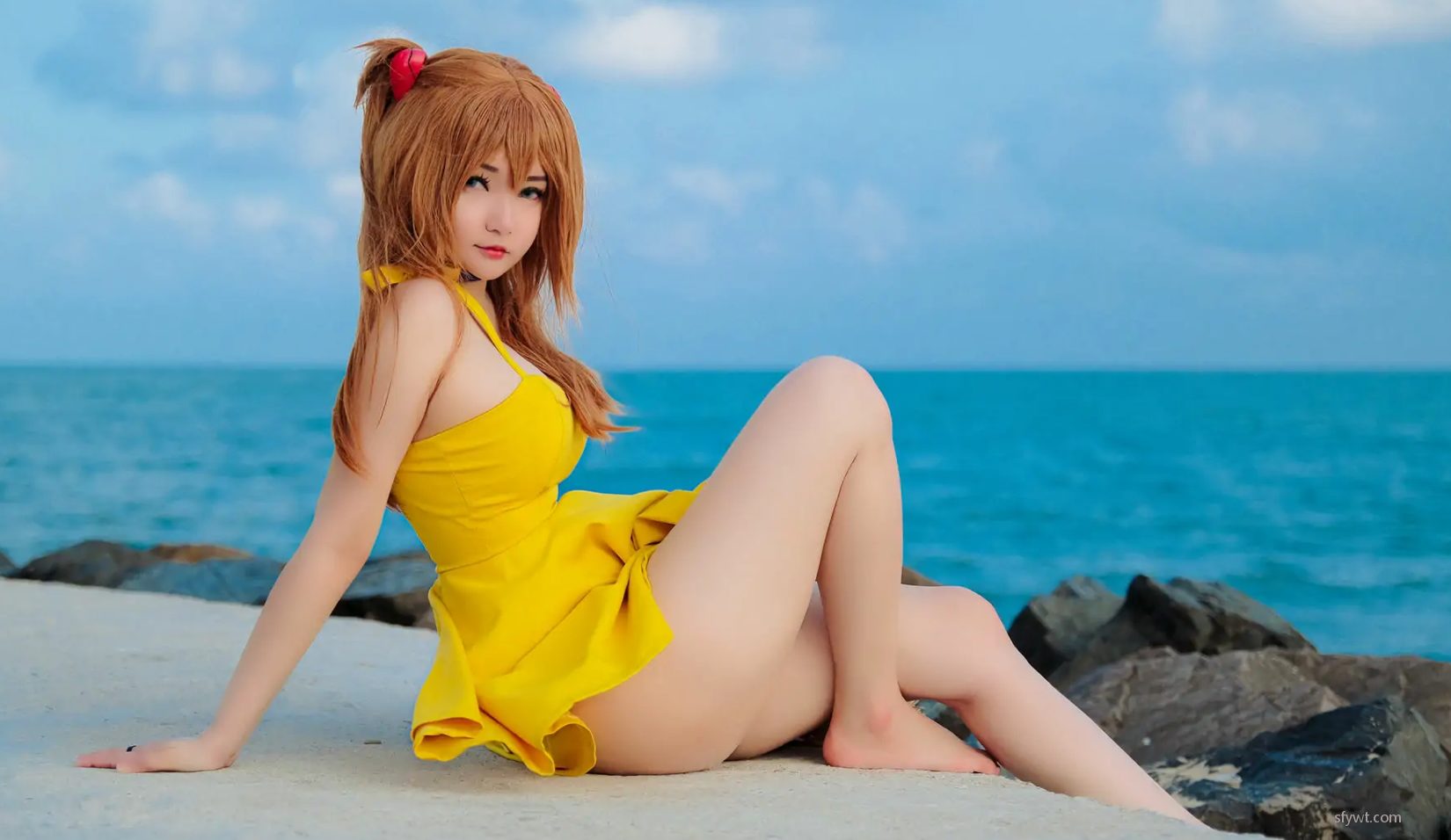 Godzilla ģ ͼ coserӰ Potato Dress Asuka (27P) Coser Yellow P.1 